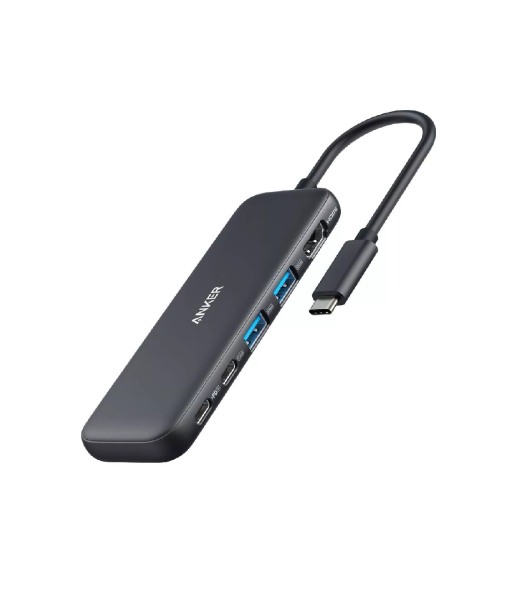 Data Hub ANKER 332 USB C Hub 5X1 A8355H11 Black